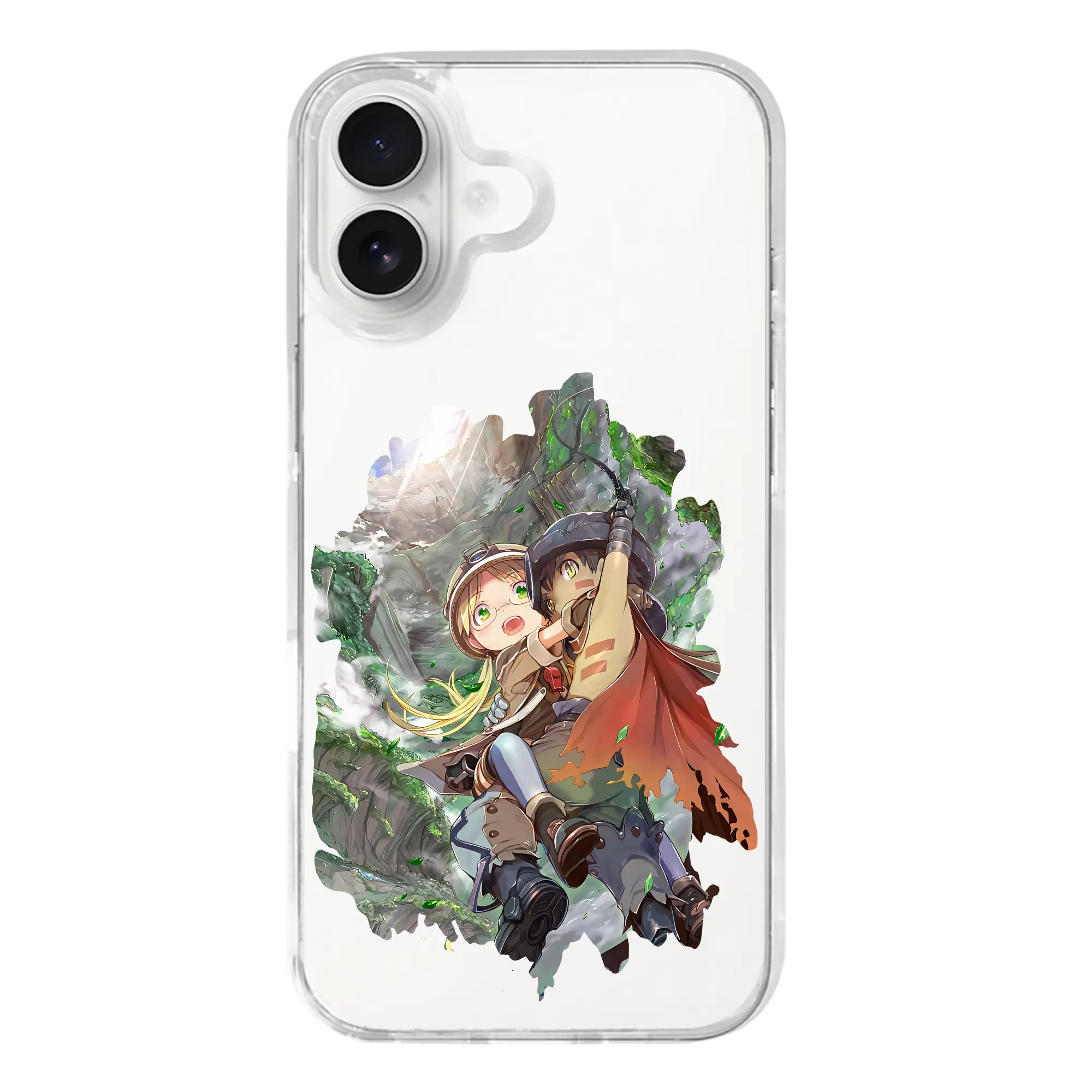 メイドインアビス グッズ,リコ - iPhone 17シリーズ 透明スマホケース – 薄型・耐衝撃・精密フィット保護カバー